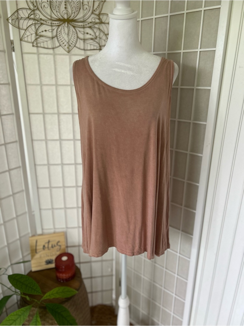 Filly Flair Boho Kimono & Lace Back Tunic Tank 2-Piece Bundle - Picture 3 of 9